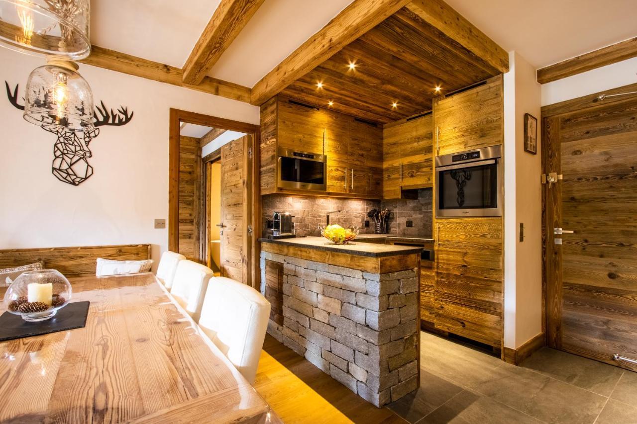 Les Arcs  Arc 1950, Ambiance Chalet Luxe 5/7Pers Dans Residence 5* Skis Aux Pieds Avec Spa מראה חיצוני תמונה