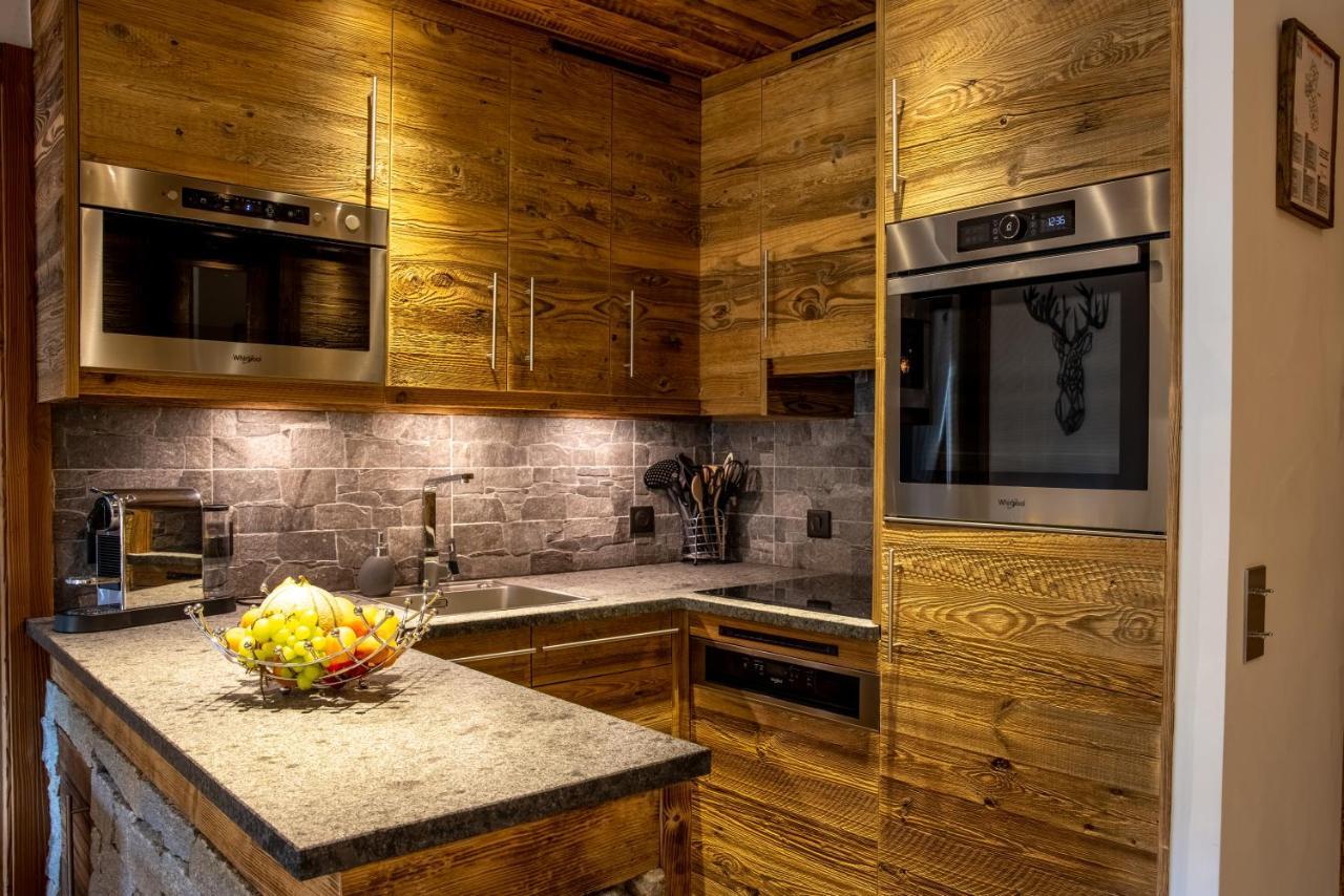 Les Arcs  Arc 1950, Ambiance Chalet Luxe 5/7Pers Dans Residence 5* Skis Aux Pieds Avec Spa מראה חיצוני תמונה