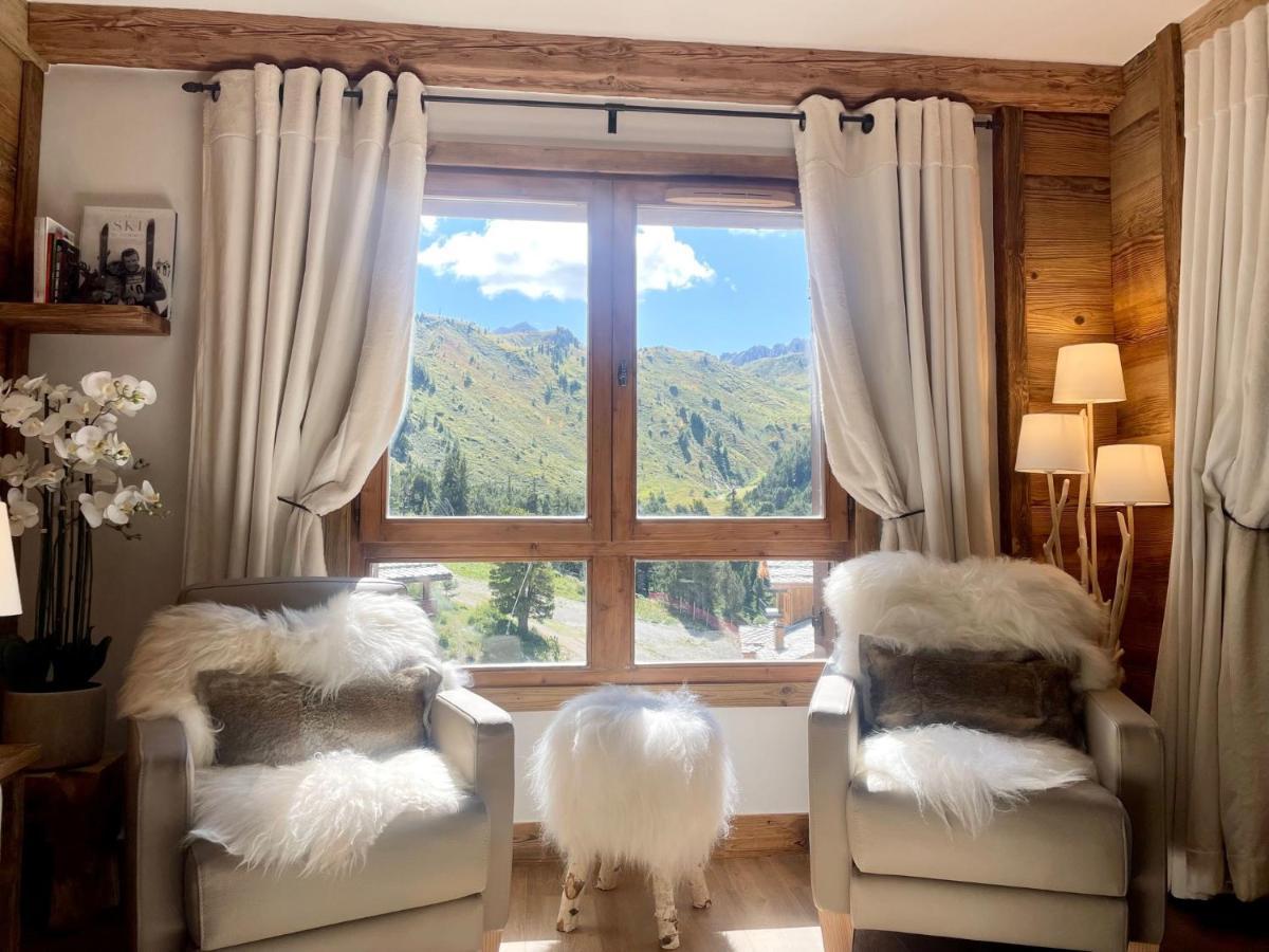 Les Arcs  Arc 1950, Ambiance Chalet Luxe 5/7Pers Dans Residence 5* Skis Aux Pieds Avec Spa מראה חיצוני תמונה
