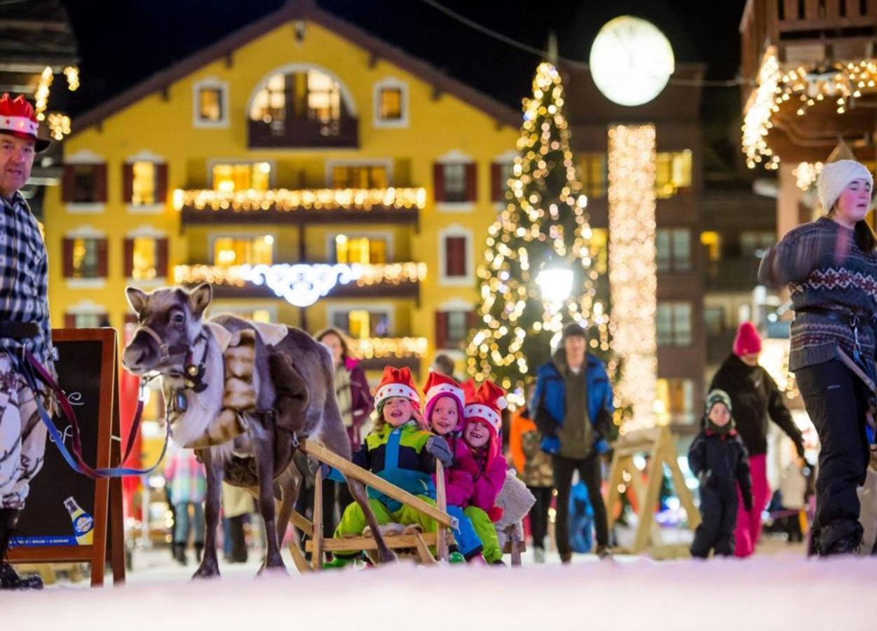Les Arcs  Arc 1950, Ambiance Chalet Luxe 5/7Pers Dans Residence 5* Skis Aux Pieds Avec Spa מראה חיצוני תמונה