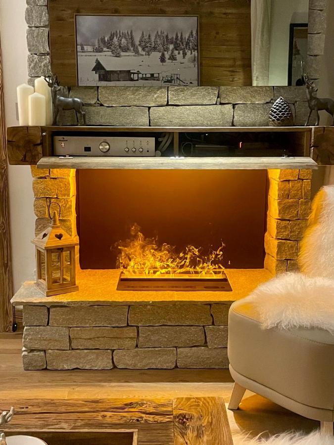Les Arcs  Arc 1950, Ambiance Chalet Luxe 5/7Pers Dans Residence 5* Skis Aux Pieds Avec Spa מראה חיצוני תמונה