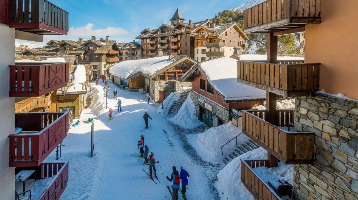 Les Arcs  Arc 1950, Ambiance Chalet Luxe 5/7Pers Dans Residence 5* Skis Aux Pieds Avec Spa מראה חיצוני תמונה