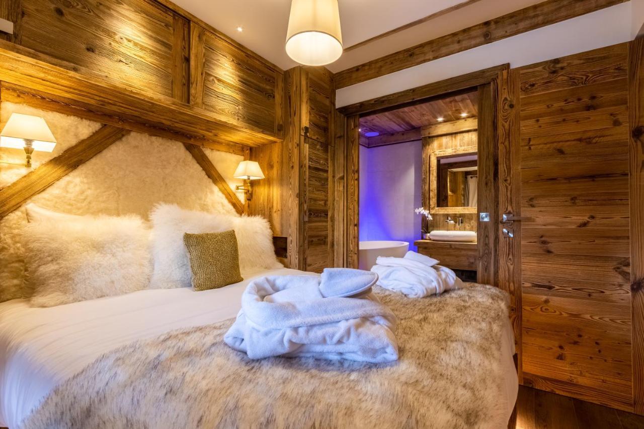 Les Arcs  Arc 1950, Ambiance Chalet Luxe 5/7Pers Dans Residence 5* Skis Aux Pieds Avec Spa מראה חיצוני תמונה