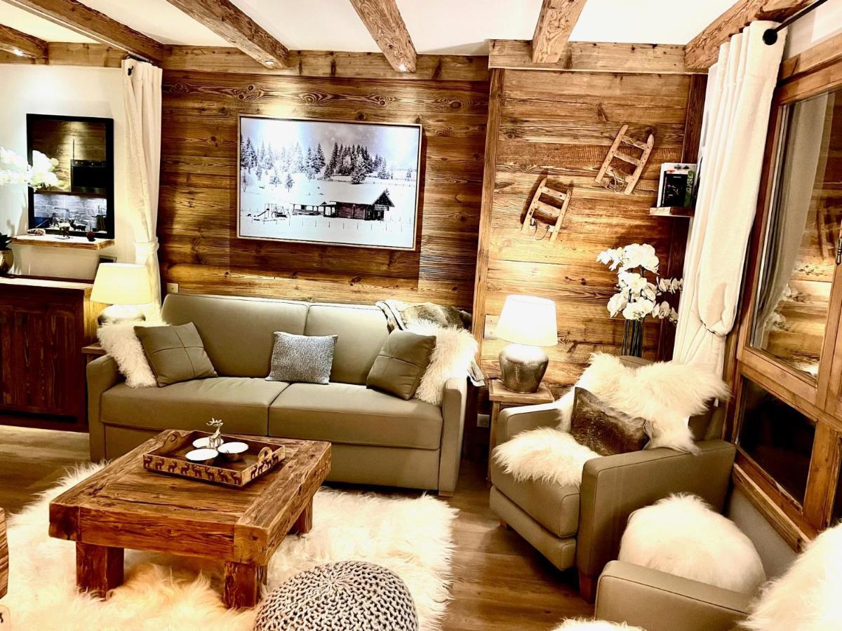 Les Arcs  Arc 1950, Ambiance Chalet Luxe 5/7Pers Dans Residence 5* Skis Aux Pieds Avec Spa מראה חיצוני תמונה